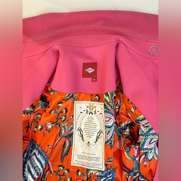 Oilily Pink Embroidered Coat - Picture 11 of 12